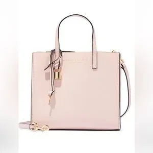 Marc jacobs coated leather tote hotsell